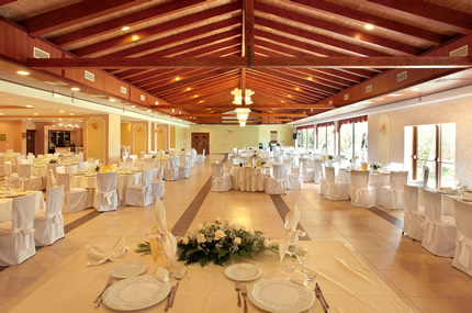 Sala ricevimenti del ristorante Sala ricevimenti del ristorante
